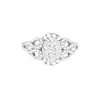 Anello Roman Gioielli Donna MIO AMORE in Oro bianco Diamante 1.60 Ct FASCIONE-6-J - FASCIONE-6-J